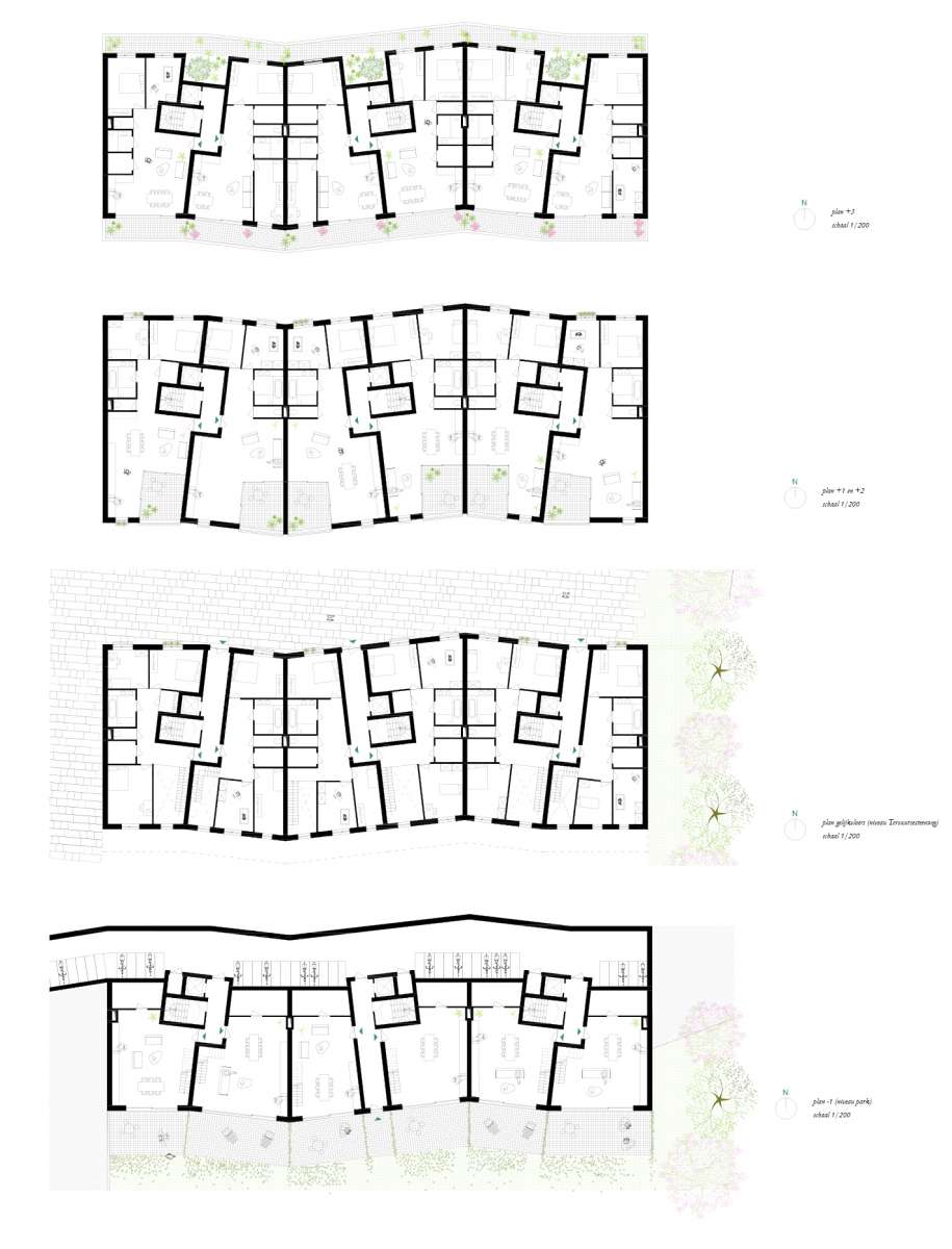 Bertem plan building 1